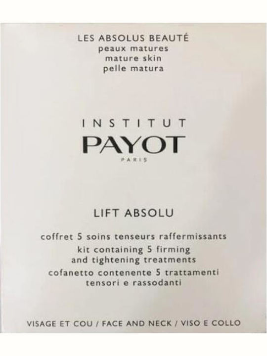 Set Payot Lift Absolu Hydrogel Firming Cream Mask Face & Neck 10 Pcs