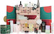 Set Beaute Focus Calendarul Advent Pentru Îngrijirea Tenului 25 Zile 25 Bucăți
