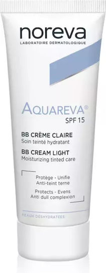 Moisturizing BB Cream SPF 15 Noreva Aquareva BB Cream Light 40 ml