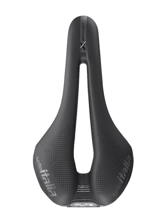 Selle Italia Flite Boost Xcross Superflow Σέλα Ποδηλάτου Μαύρη με Gel