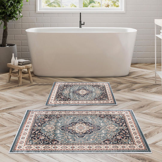 UnicUtil Σετ Πατάκια Μπάνιου 299ANR1578 Multicolor 2τμχ