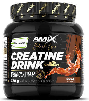 Amix Black Line Creatine Creapure Powder Drink Orange 350gr