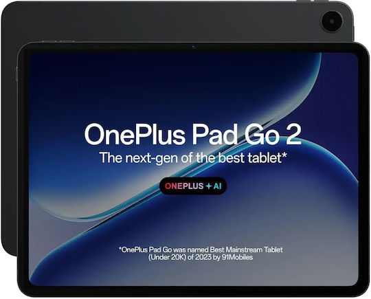 OnePlus Pad Go 2 5G 12.1" Tablet (8GB/256GB) Shadow Black