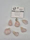 Polished Pink Quartz Keychain