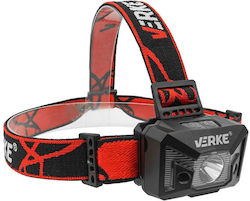 Verke Rechargeable LED Head Flash Light 125lm Verke Rechargeable LED Head Flash Light 125lm