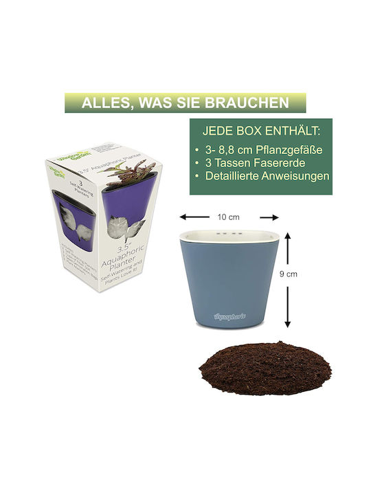 Aquaphoric Set 3 Töpfe Geflecht