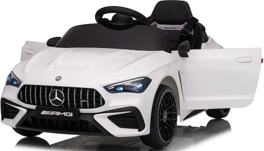 Mercedes CLE 53 AMG Einsitzer mit Fernbedienung Lizensiert 12 Volt Weiß für 2+ Jahre