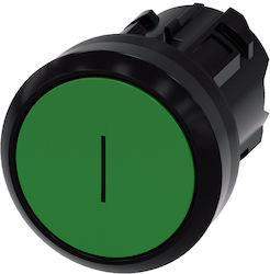 Button 22mm Round Plastic Green Inscription Flat Self-return 3su1000-0ab40-0ac0 Button 22mm Round Plastic Green Inscription Flat Self-return 3su1000-0ab40-0ac0