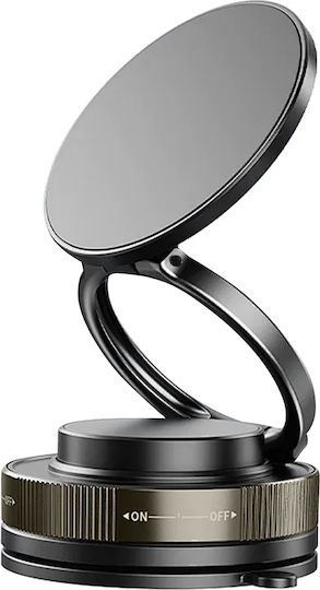 Linq Rotating Magnetic Smartphone Holder Suction Cup Mount Black