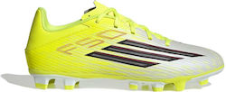 adidas F50 Club Fußballschuhe mit Stollen Gelb