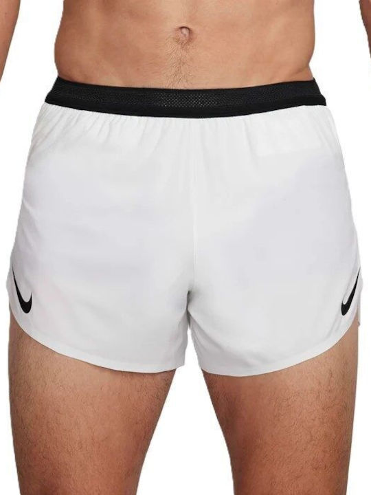 Aeroswift Sports Men's Shorts Dri-Fit Summit White/Black