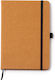 Notebook 100 Sheets A5 with Elastic Brown