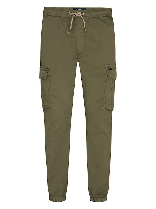 Trousers Cargo Elastic Olive