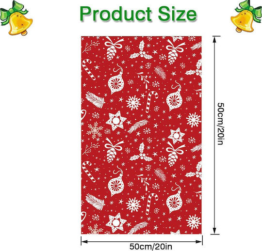 Baisdy Christmas Tissue Paper 80 Sheets 50x50 Cm Gift Wrapping