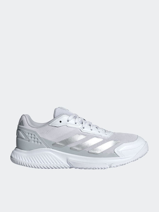 adidas Courtquick Γυναικεία Παπούτσια Padel Λευκά