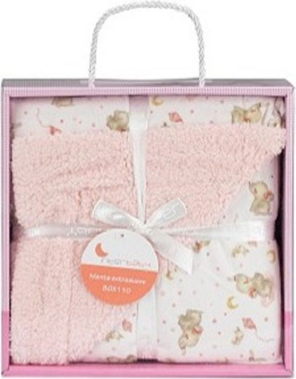 Interbaby Одеяло Испания За Гушкане и Люлка Elefante 80x110 см