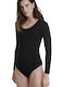 Walk Long Sleeve Women's Bodysuit Bamboo W2224-02