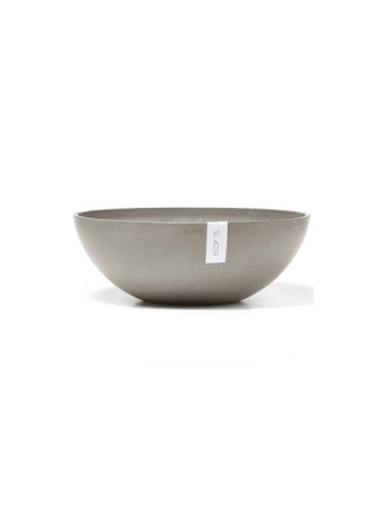 Ecopots Vienna Pot Taupe 50x50x18cm.