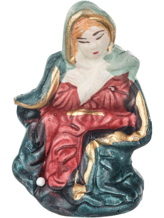 Weihnachtsfiguren Krippenszene Weihnachten Keramik 10 cm 11 Stück