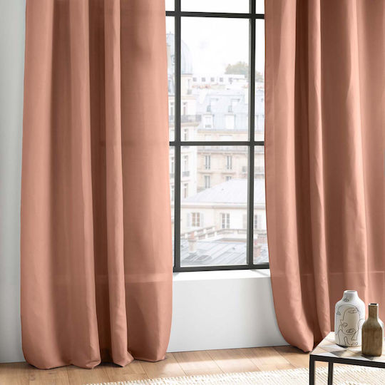 Vorhang mit Grommets Absolu Rosa 140x260cm
