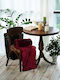 Duvet Cover Set Single with Pillowcase 160x240 Bordeaux