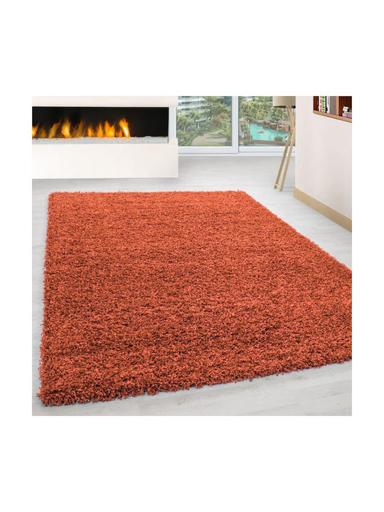X250 Σετ Μοντέρνα Χαλιά Κρεβατοκάμαρας Terracotta Lanoso 5500B Terracotta 3τμχ