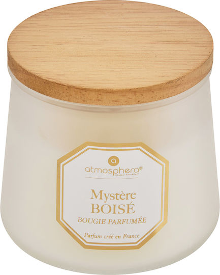 Aromatic Candle Elisa in Jar with Sandalwood Perfume 200g
