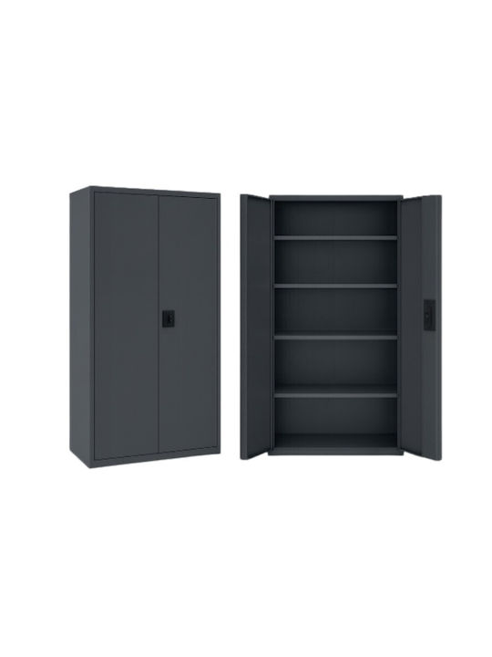 Dulap cu două uși Lite Metal 90x40x180cm
