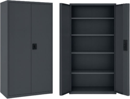 Dulap cu două uși Lite Metal 90x40x180cm