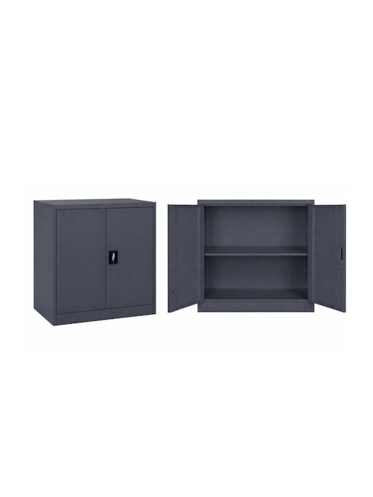 Double-leaf Outdoor Cabinet Lite Metallic Galva...