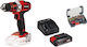 Einhell PXC TE-CD 18/40 Δραπανοκατσάβιδο Μπαταρίας 18V 1x2.5Ah