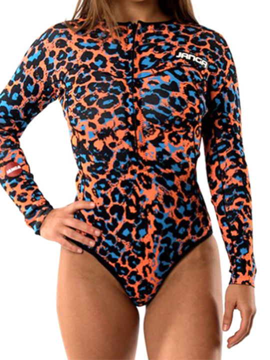 Janga Jumpsuit Wetsuit with Zip Orange 2mm Janga Jumpsuit Wetsuit with Zip Orange 2mm