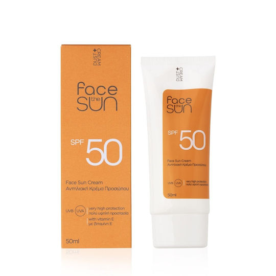 Dust+Cream Wasserdicht Sonnencreme Creme Gesicht SPF50 50ml