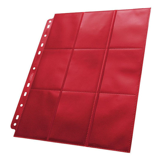 Ultimate Guard Seitenlade Kartenseiten 9-Fächer Standard Größe Rote