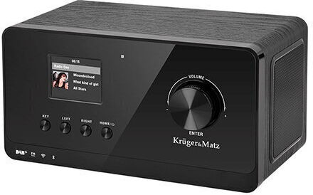 Kruger & Matz Digital Schwarz Tischuhr