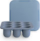 Mushie Food Pouch Transparent Silicone