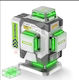Huepar Laser-Nivelliergerät Mit Grüner Laserlinie 3.7V Mit Arbeitsbereich 30m