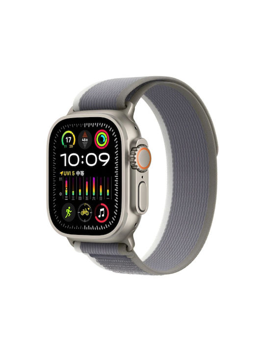 Wiwu Trail Loop Band Green Grey Apple Watch 42 44 45 46 49mm