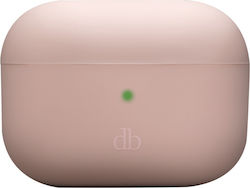 Dbramante1928 Costa Rica Case Wireless Earphones Silicone Recycled Plastic Pink Sand Color Apple Airpods Pro 2nd Generation