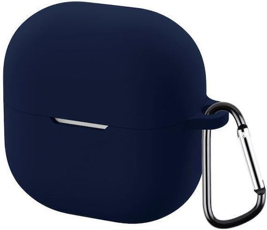 Husă Pentru Căști Bluetooth Din Silicon Lichid Huawei Freeclip 2 Cu Agrafă Albastră