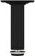 Finetto Metallic Furniture Leg with Regulator Suitable for Table / Coffee Table / Office / Cupboard / Wardrobe 2.5x2.5x10cm Black