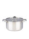 Alpina Appliances Shallow Stainless Steel Pot 6.1lt / 24cm