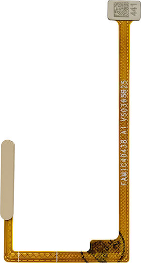 Clappio Ersatz Fingerabdruckleser Realme C75 Verbindungskabel Gold