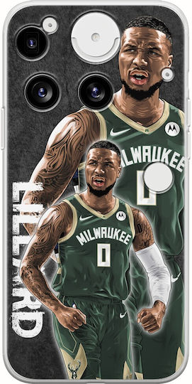 Nba Stars Damian Lillard Nothing Phone 3 5g Гъвкав TPU Прозрачен Силикон