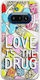 Love Is Drug Nothing Phone 3a 5g Гъвкав TPU Прозрачен Силикон