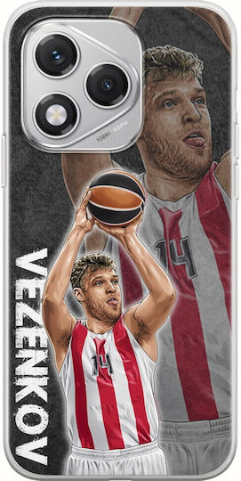 Euroleague Stars Sasha Vezenkov Honor 400 Lite 5g Гъвкав TPU Прозрачен Силикон
