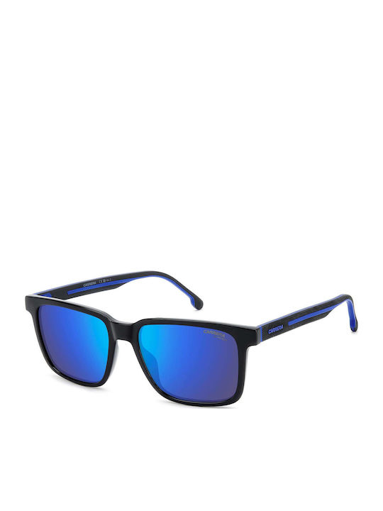 Carrera Men's Sunglasses With Black Horn-Rimmed Frame And Grey Lens 13/S D51/Z0