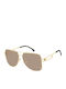 Carrera Women’s Sunglasses with Gold Metallic Frame and Grey Lens 3100/S J5G/70