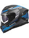 LS2 FF818 Storm III Komai Black/Blue Мотоциклетна каска Full Face ECE 22.06 1600гр с Sunvisor