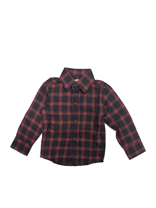 Joyce Kids Shirt Long Sleeve Red